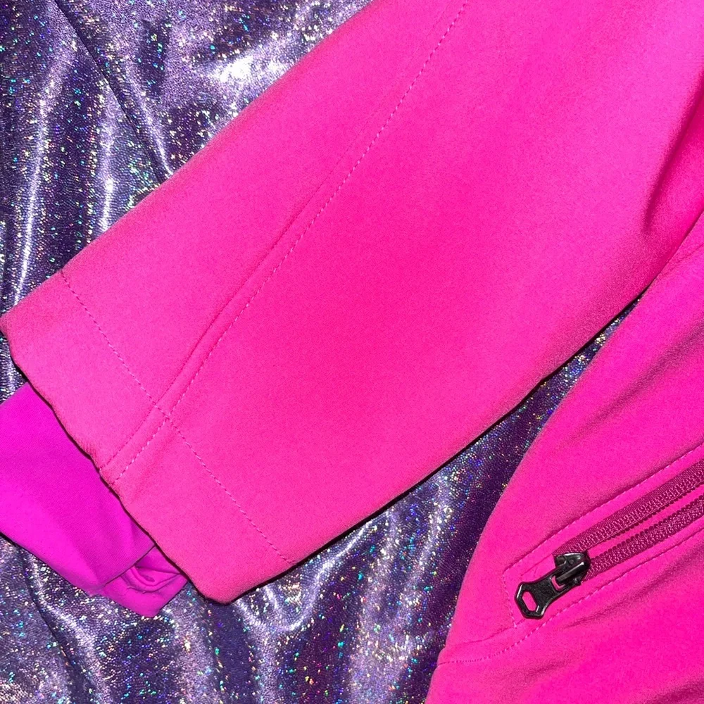 Girls pink waterproof H&M jacket